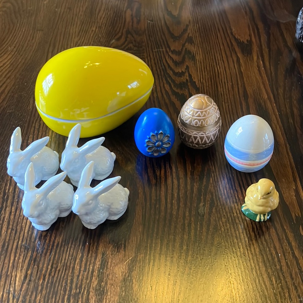 Vintage Easter Decorations Lot